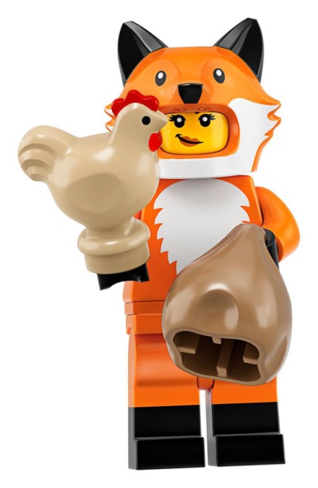 Lego Fox Costume Girl