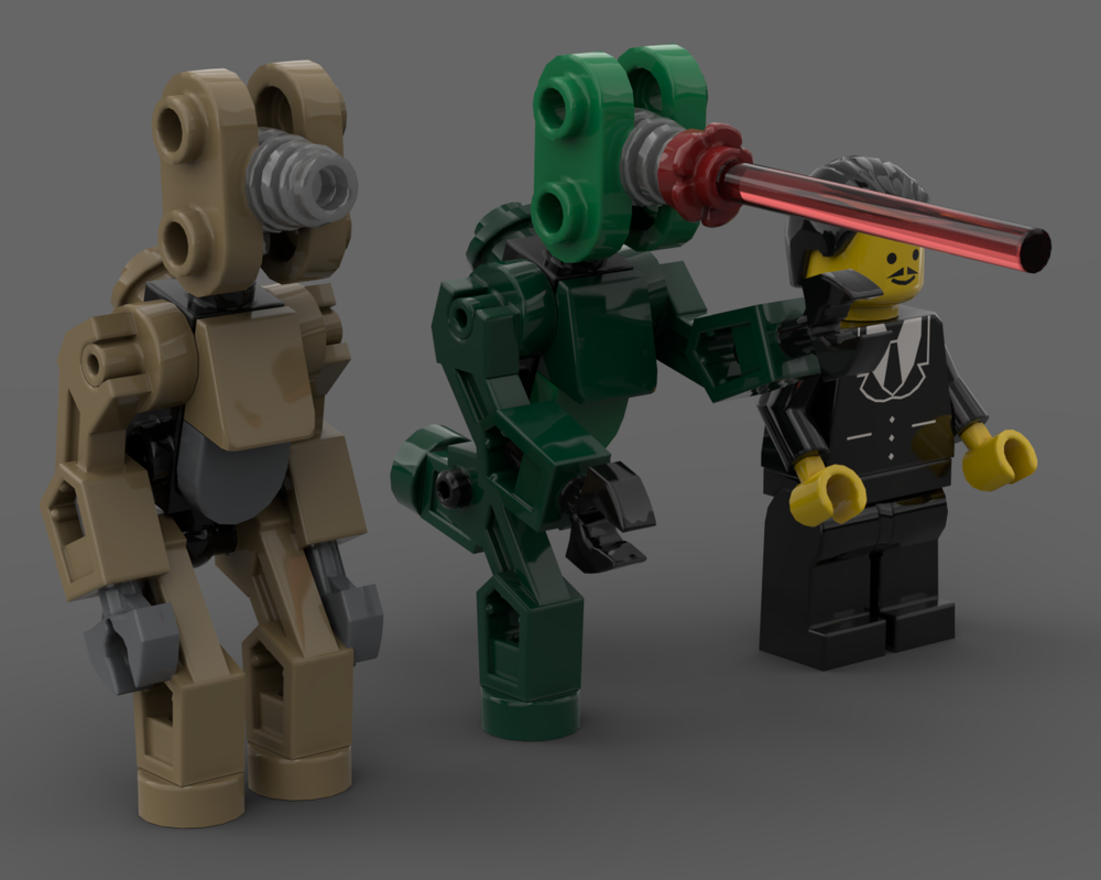 Lego Fallout Assaultron