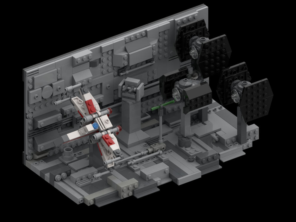 Lego Another trench run