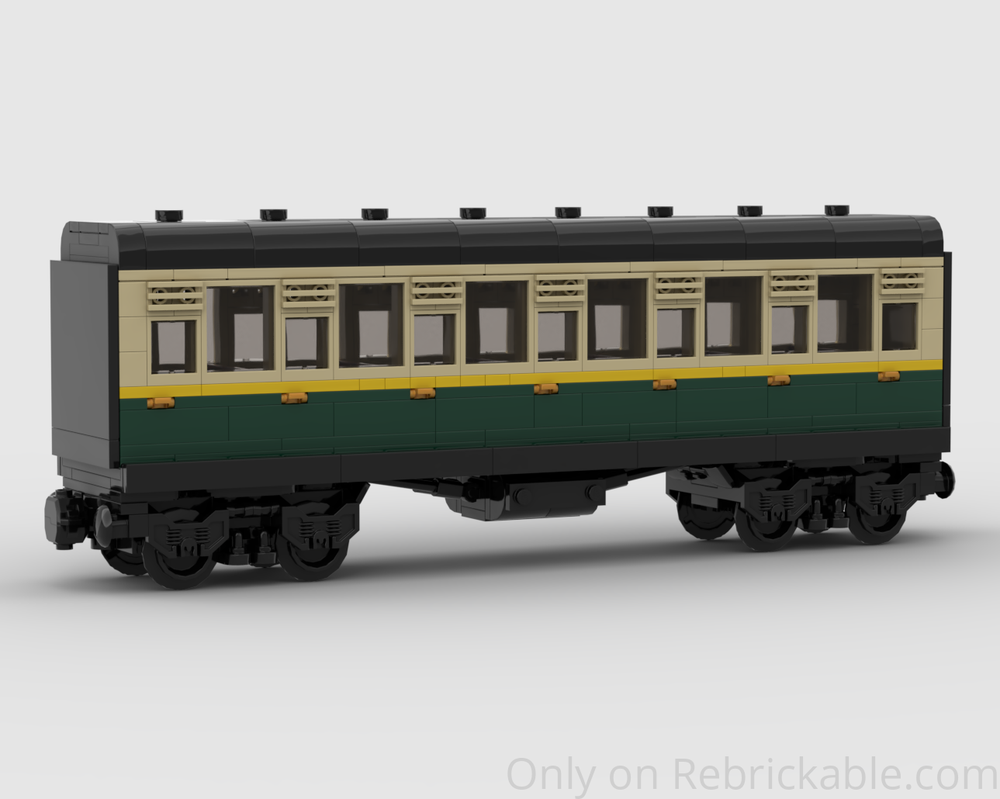 Lego Passenger Train Express Coach (6-wide)