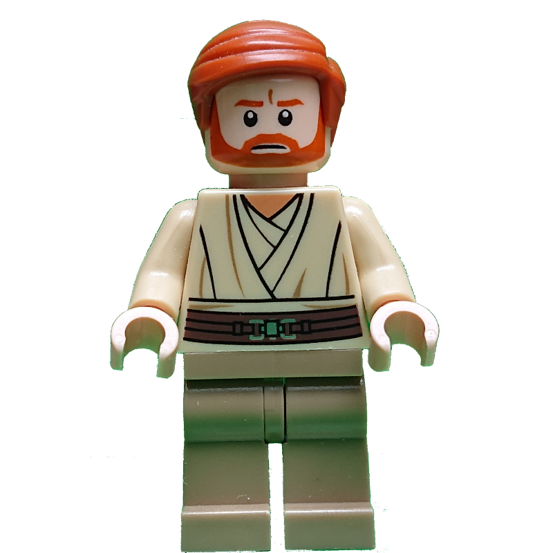 Lego Obi-Wan Kenobi, Dark Tan Plain Legs