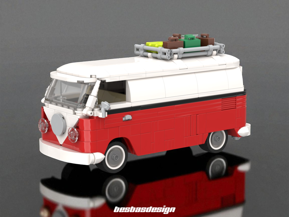 Lego Volkswagen Transporter T1 Closed Van