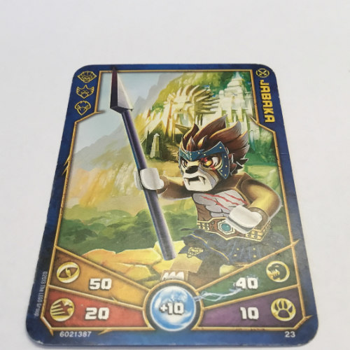 Lego Trading Card, Legends of Chima Deck #1: 23 [Jabaka]