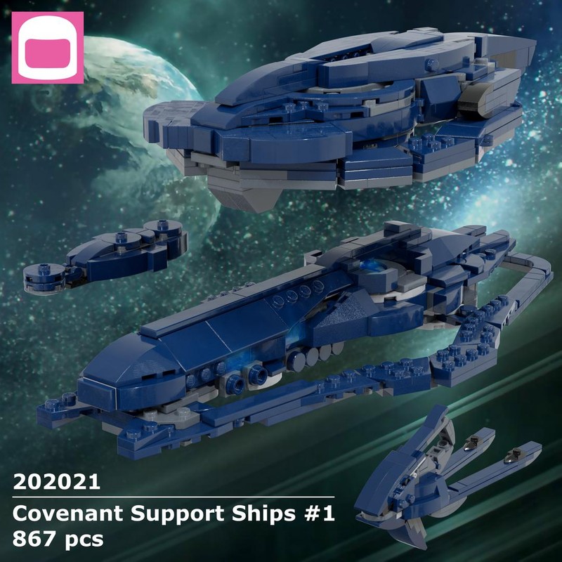 Lego Covenant Support Ships #1