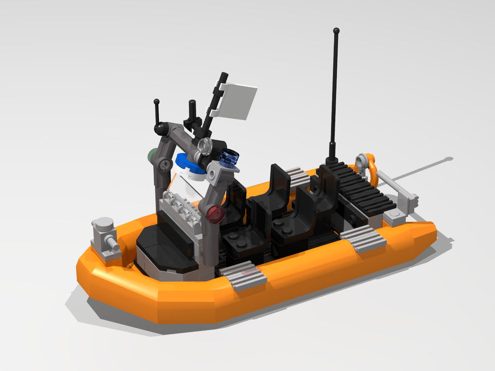 Lego Coast Guard Small Boat - OTH