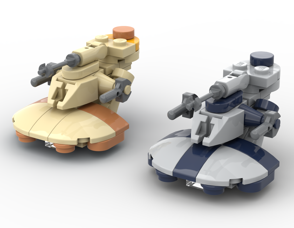 Lego Micro AAT (Trade Federation and CIS colour schemes)