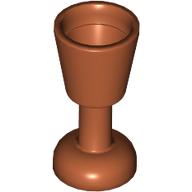 Lego Equipment Goblet / Glass / Dark Orange