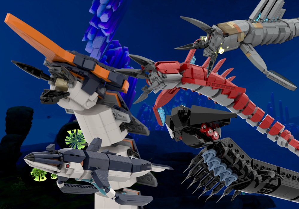 Lego Subnautica Below Zero Leviathans Bundle
