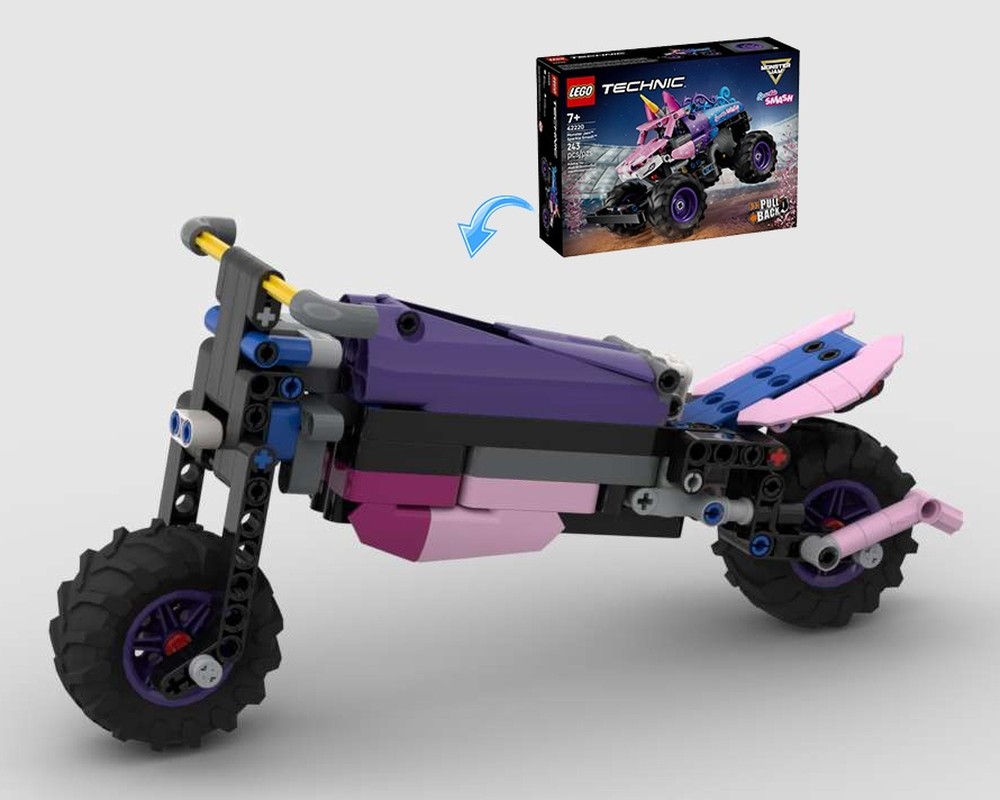 Lego Motorbike 42220 Alternate Build