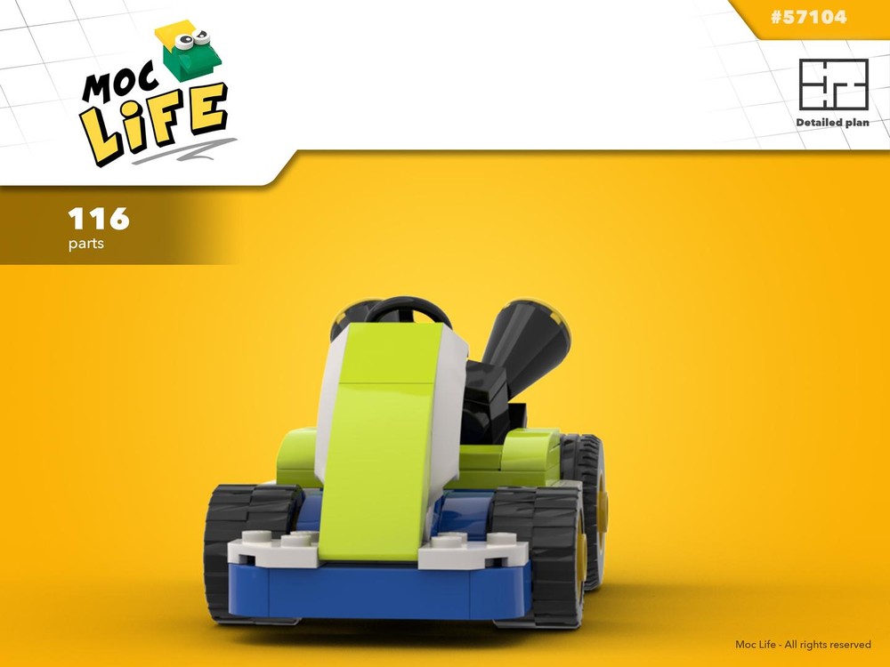 Lego Yoshi's Kart