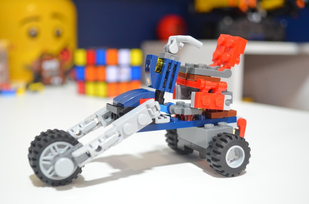 Lego 3 wheeler transformer