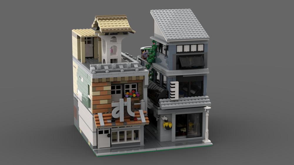 Lego 10255 - Japanese restaurants remodel