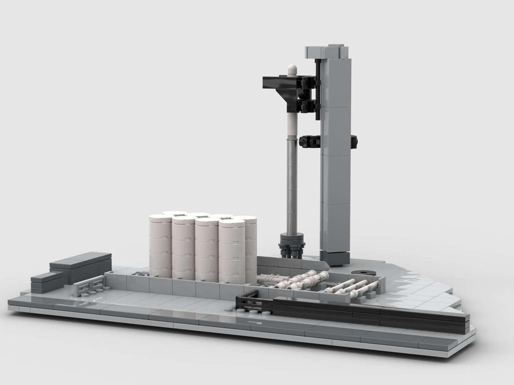 Lego Starbase Orbital Launch Site 1:1000 Scale