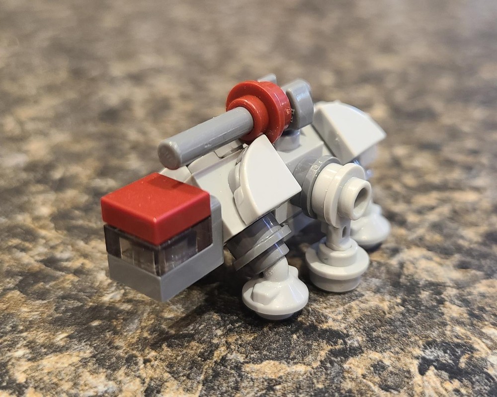 Lego Microscale AT-TE V2 with Cannon Options