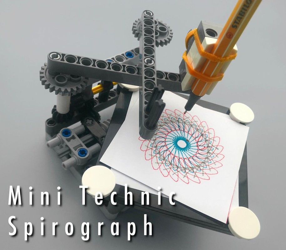 Lego Mini Technic Spirograph