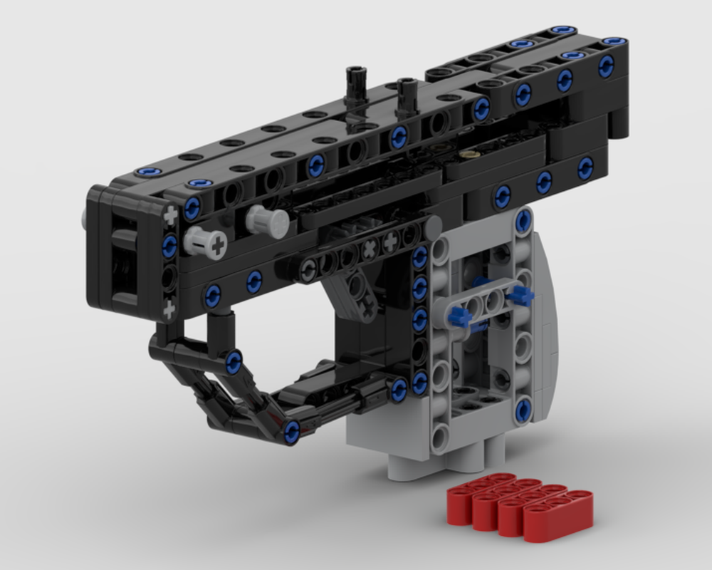 Lego Technic gun - actually firing liftarm