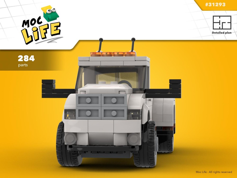 Lego Ram 3500 regular cab dually