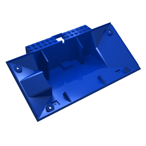 Lego Hub / Controller Cover, Train Speed Regulator 9V, Underside
