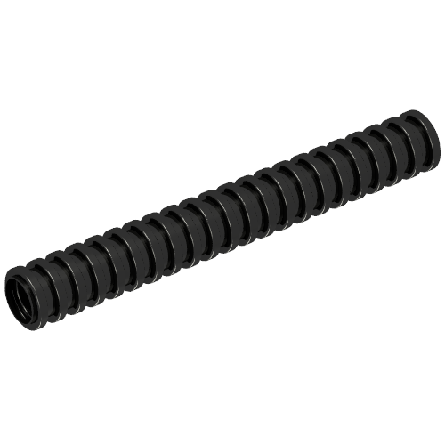 Lego Hose, Ribbed 7mm D. 7L / 5.6cm / Black