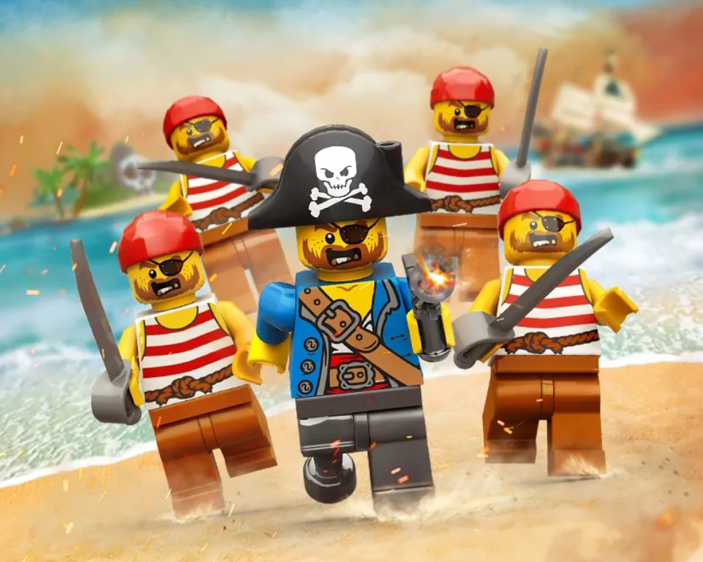 Lego 5 x Pirates Bundle
