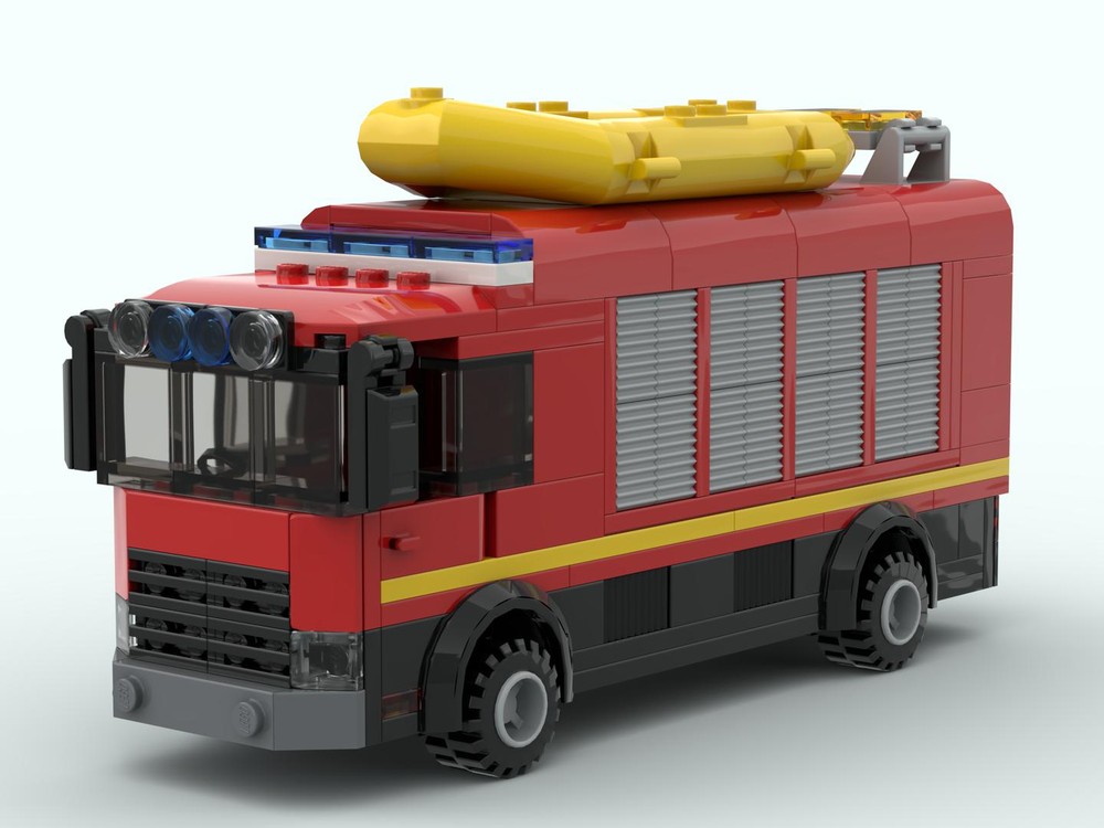 Lego Fire Engine / Truck Specialist Rescue Unit