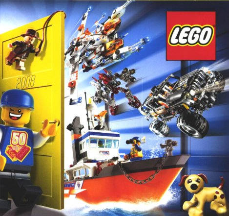 Lego 2008 Large German / Austrian August - December - 2nd Version (454.7697-DE/A)