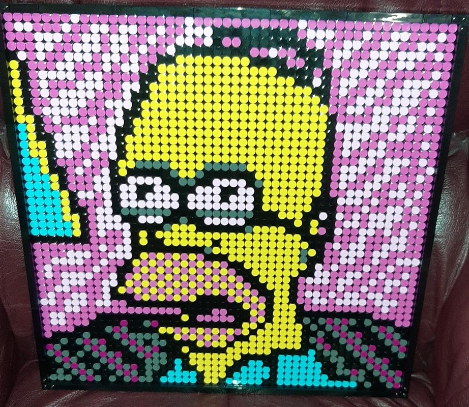 Lego Big Brain Homer