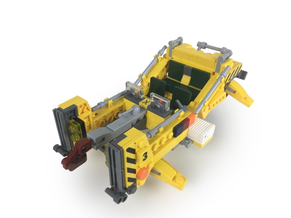 Lego The Flying Mule Hovercraft