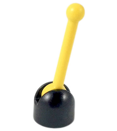 Lego Antenna Small Base with Yellow Lever (4592 / 4593)