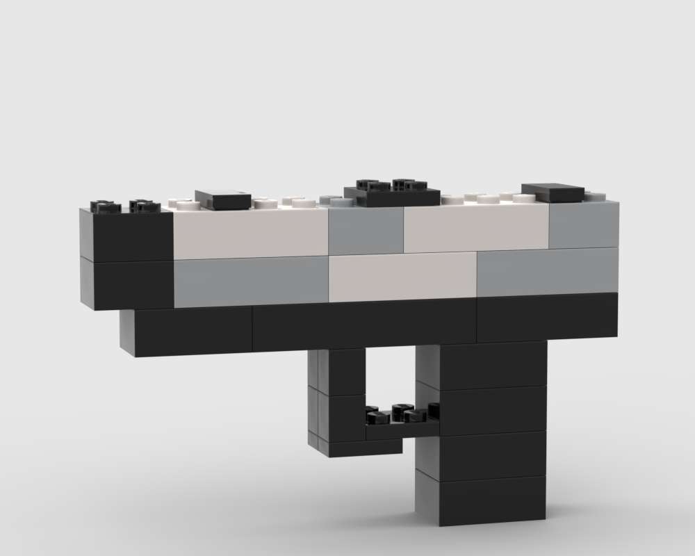 Lego 9 mm Pistol Half-Life 2
