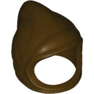 Lego Hood / Cowl / Farmer's Cap / Dark Brown