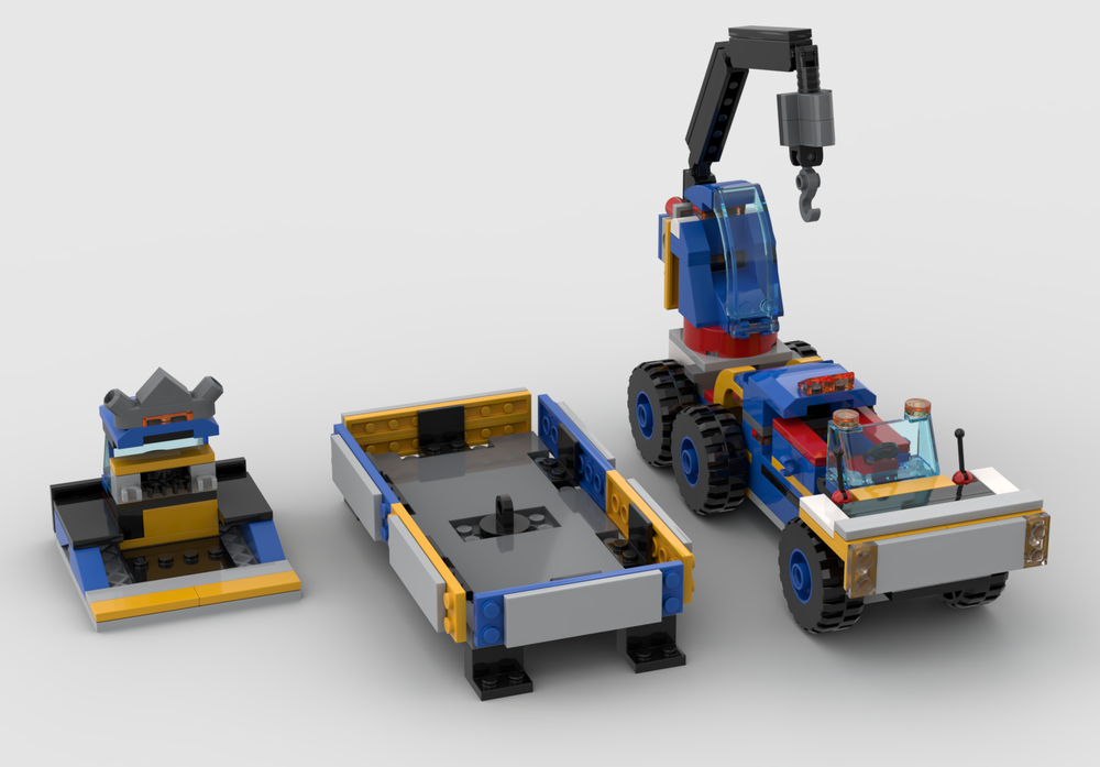Lego 60324 - Crane with Platform and Workbench