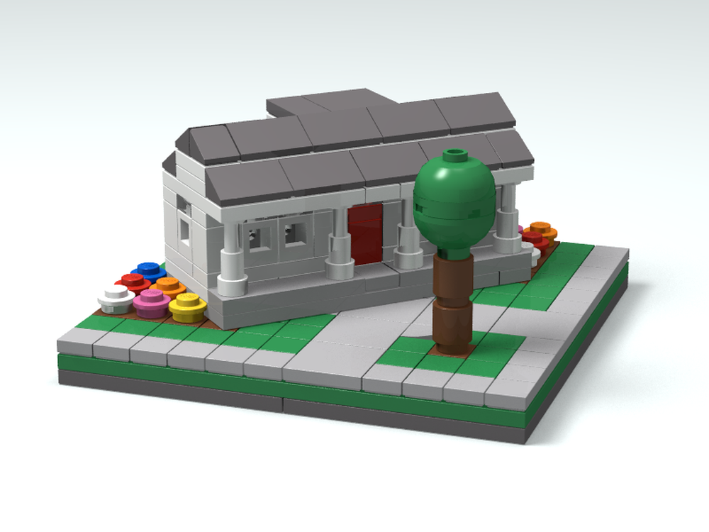 Lego Colonial Nano House