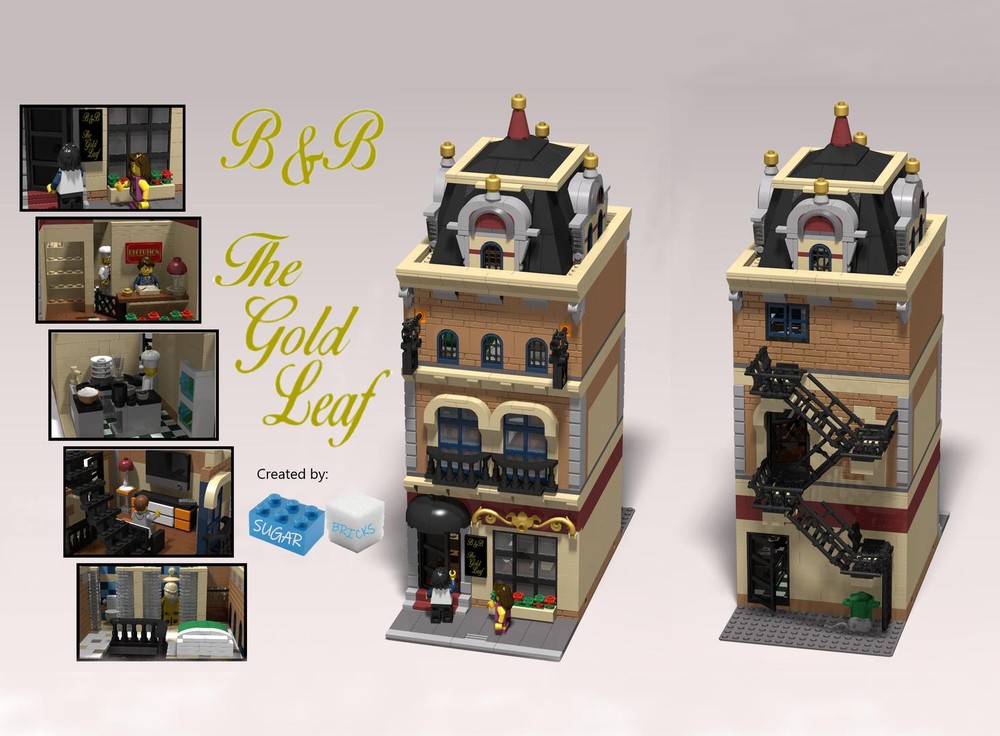Lego Bed & Breakfast The Gold Leaf