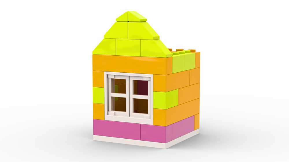 Lego 11042 House (pen stand)