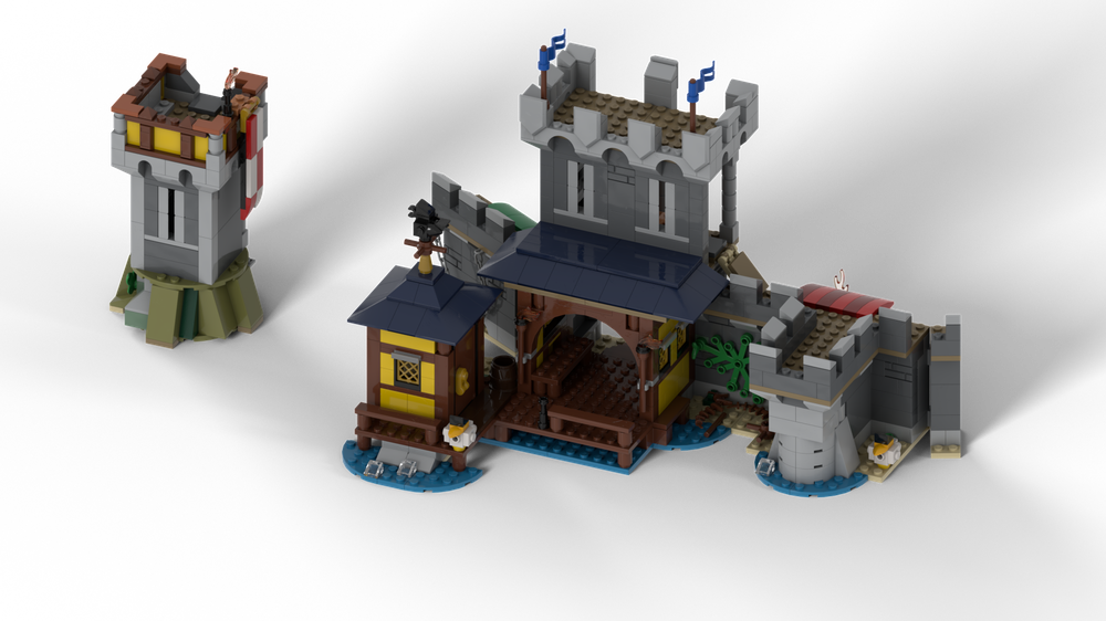 Lego Medieval Castle - Port
