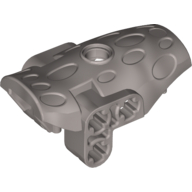 Lego Large Figure Limb Cover / Back Plate (Hydruka) / Pearl Light Gray