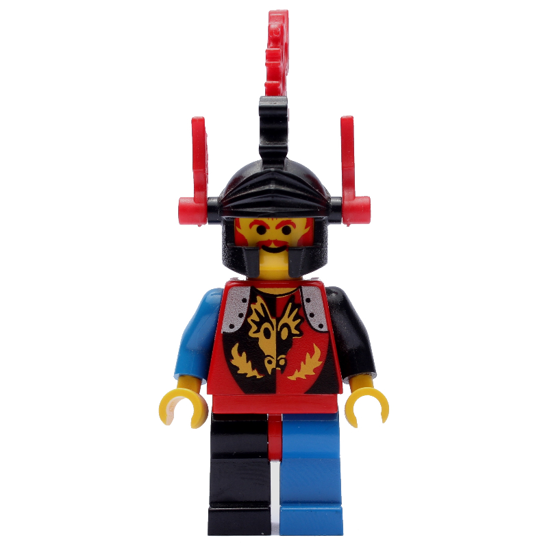 Lego Dragon Master (Dragon Knights) - Red Plumes