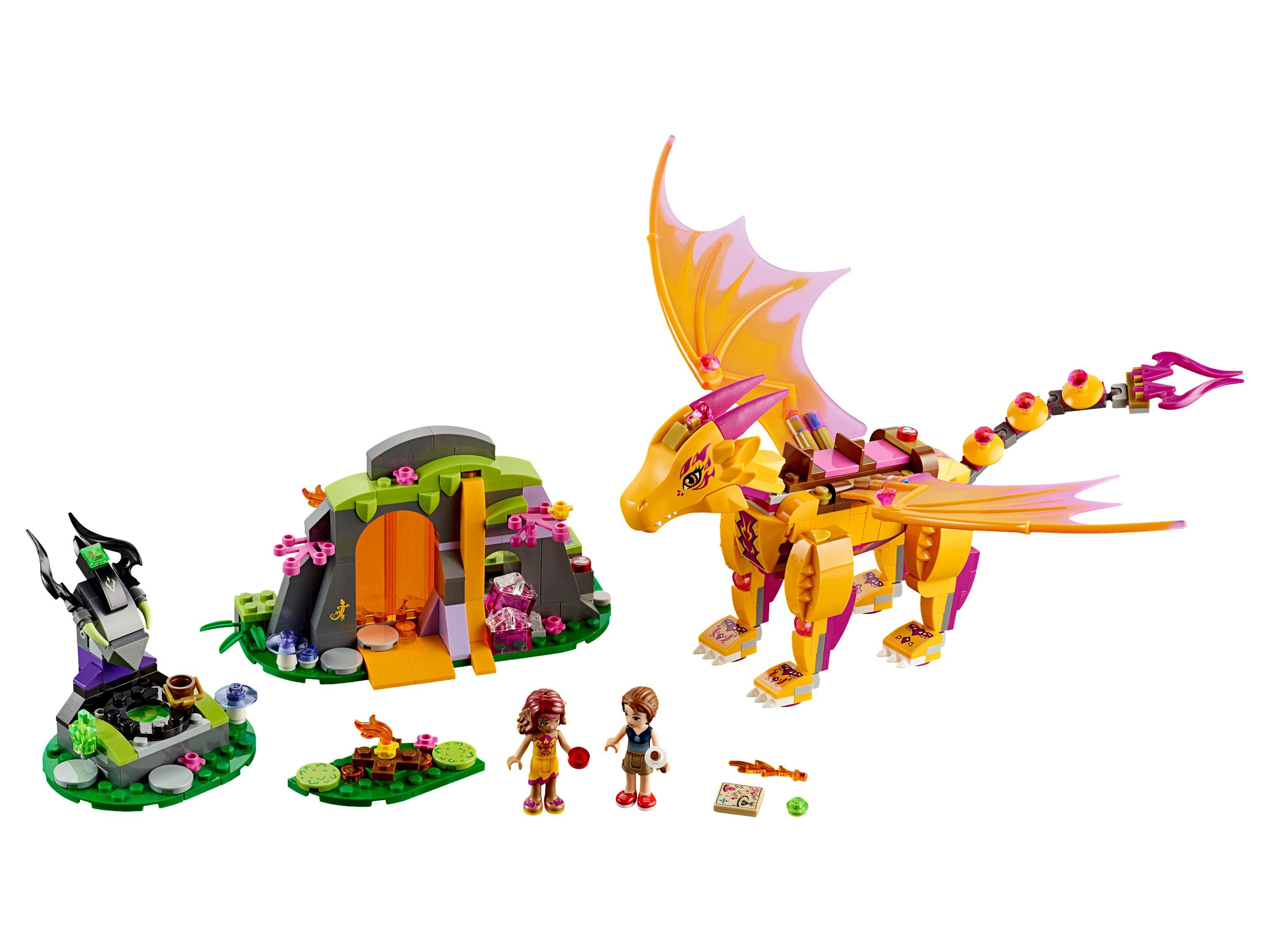 Lego Fire Dragon's Lava Cave