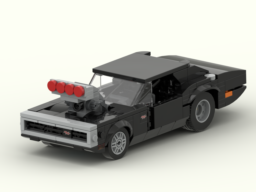 Lego 1968 Dodge Charger Promod - 76912 based