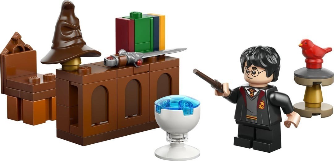 Lego Dumbledore's Office with Harry Potter