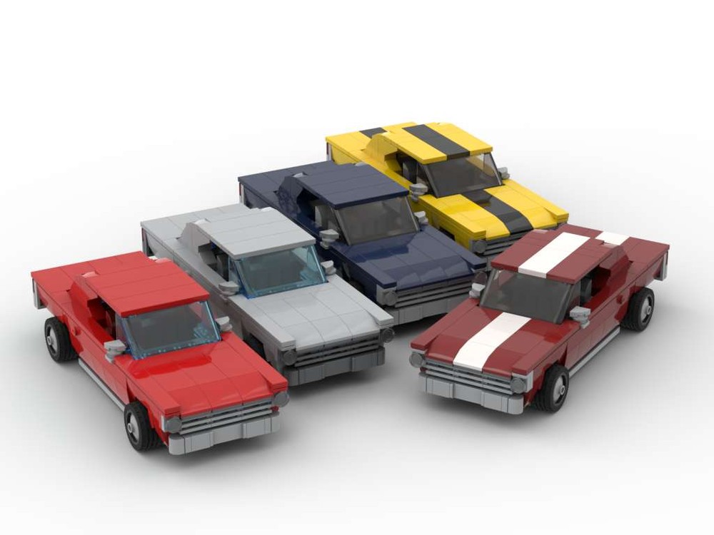 Lego 1966 Bowtie Nova - Set of Five Colors