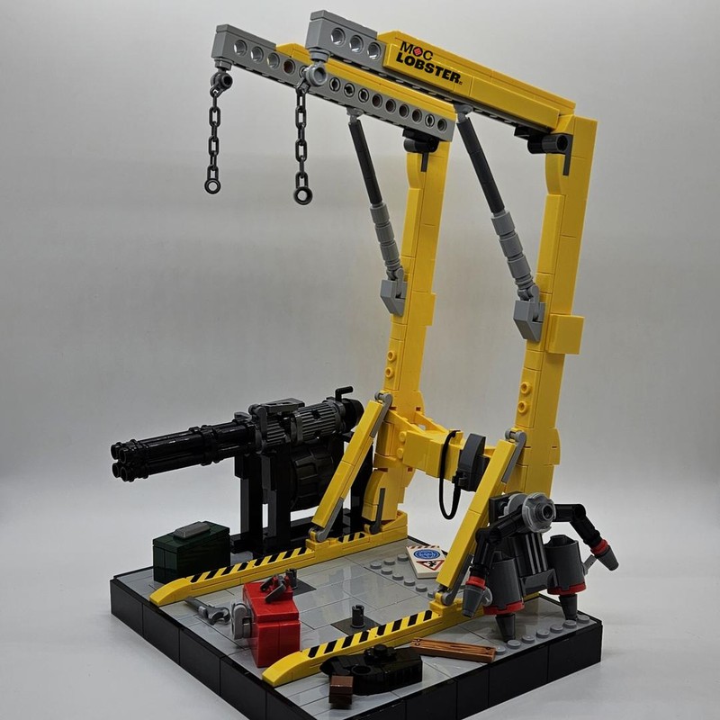 Lego Fallout: Power Armor Station + Jetpack mod