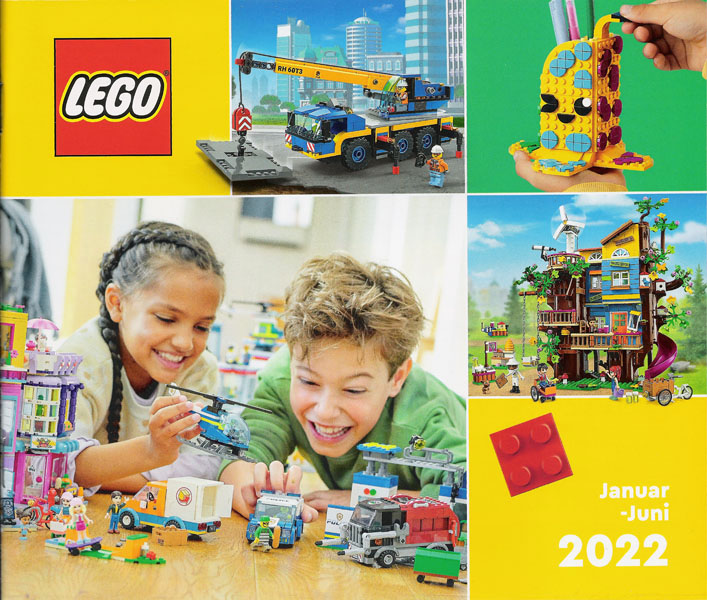 Lego 2022 Large German / Austrian January - June (DE/A f/Brand Retail - 6395158, DE/A - 6395163, DE/A SMYTH Insert - 6395165, DE/A FH Insert - 6395166)