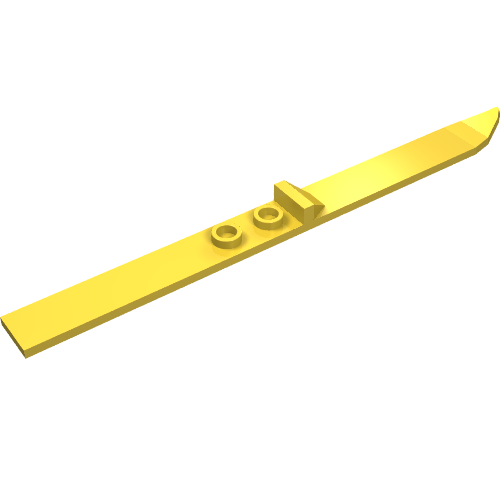 Lego Technic Figure Ski / Yellow