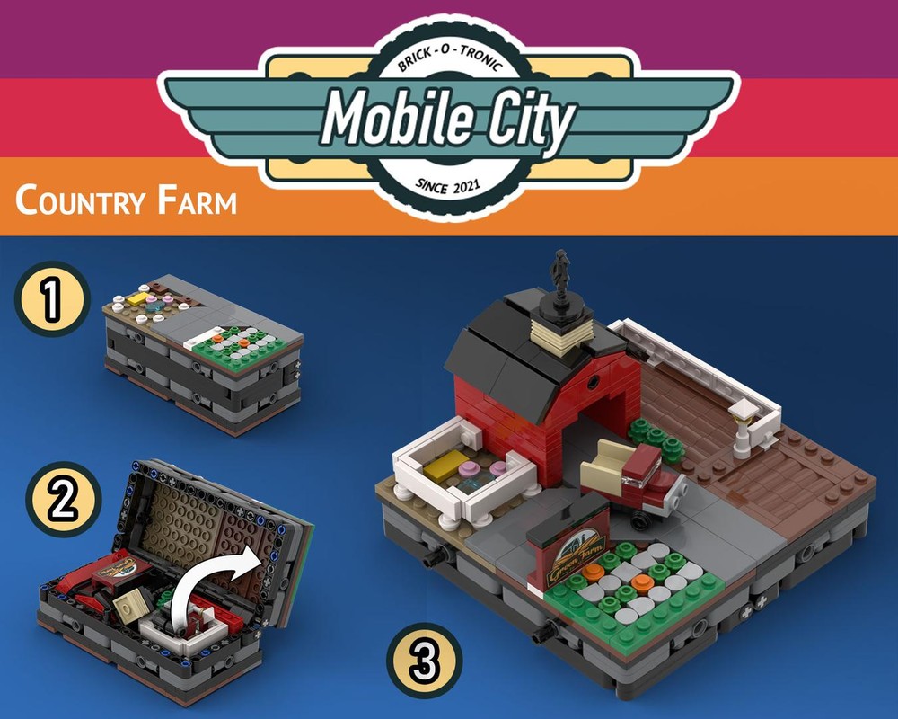 Lego Mobile City Country Farm Playset