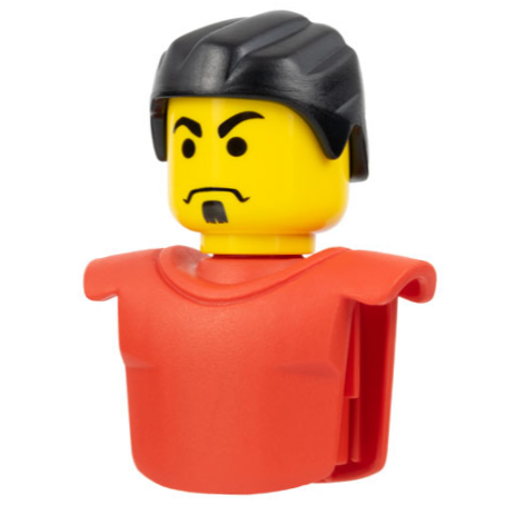 Lego Sports Promo Figure Head Torso Assembly