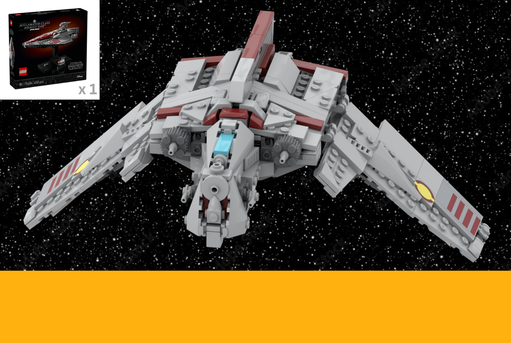 Lego 75404 Nu-class Shuttle Alternate Build