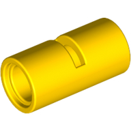 Lego Technic Pin Connector Round [Slotted] / Yellow