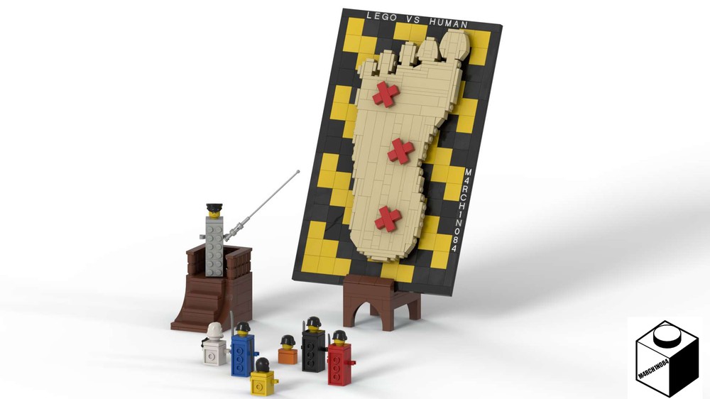 Lego Vs Human